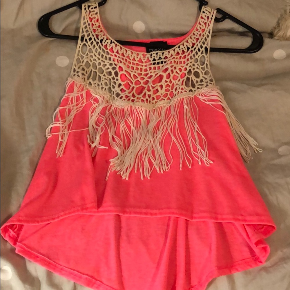 Cute Rue 21 Crop top! Only worn twice!!